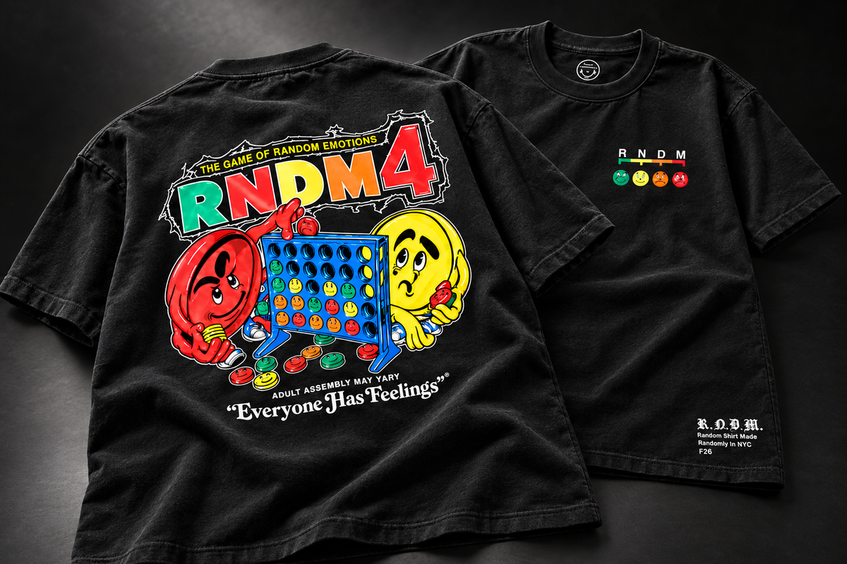 RNDM® CONNECT 4 EMOTIONS TEE