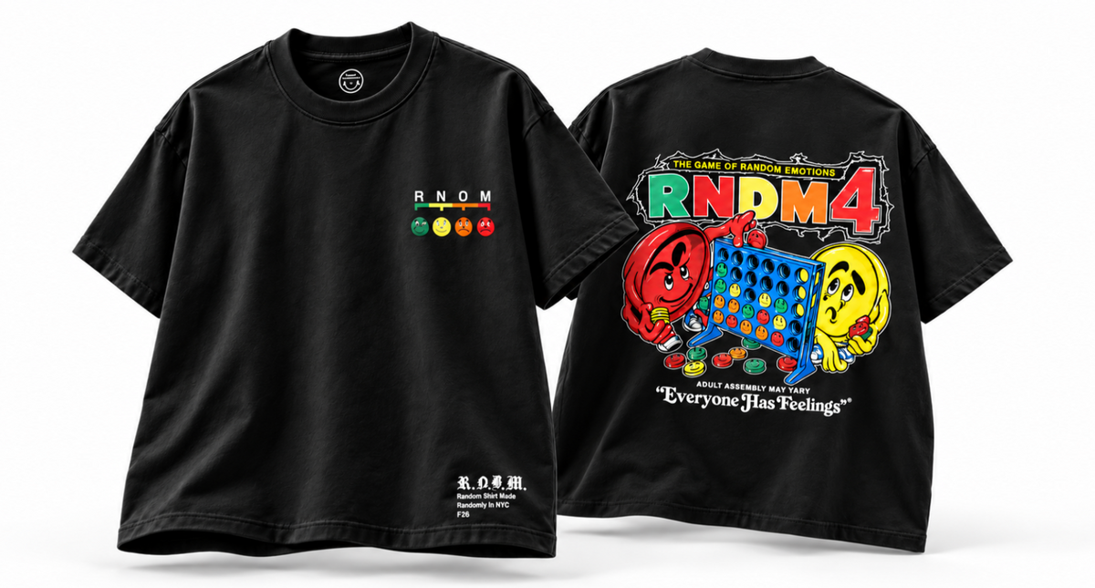 RNDM® CONNECT 4 EMOTIONS TEE